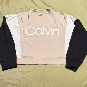Calvin Klein Performance Beige Sweatshirt